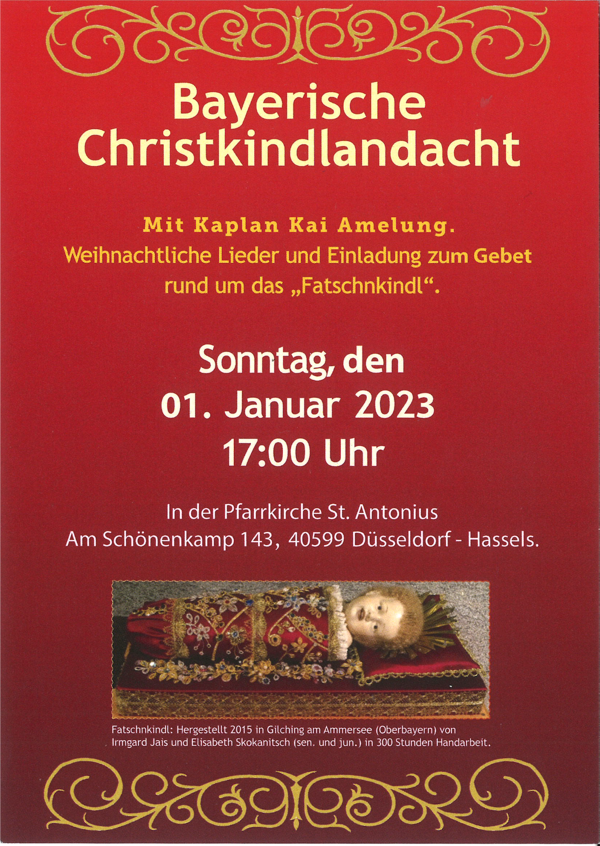 2022 Bayerische Christkindlandacht (c) antoniuselisabeth_hassels 2022 Bayerische Christkindlandacht
