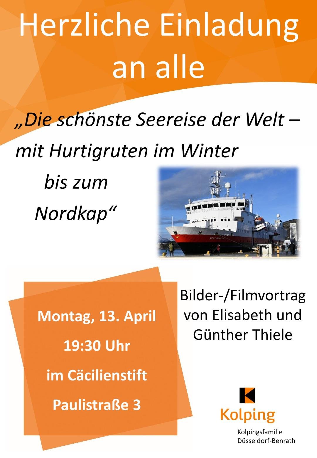 2026-04-13 Plakat April (c) Kolpingsfamilie Benrath