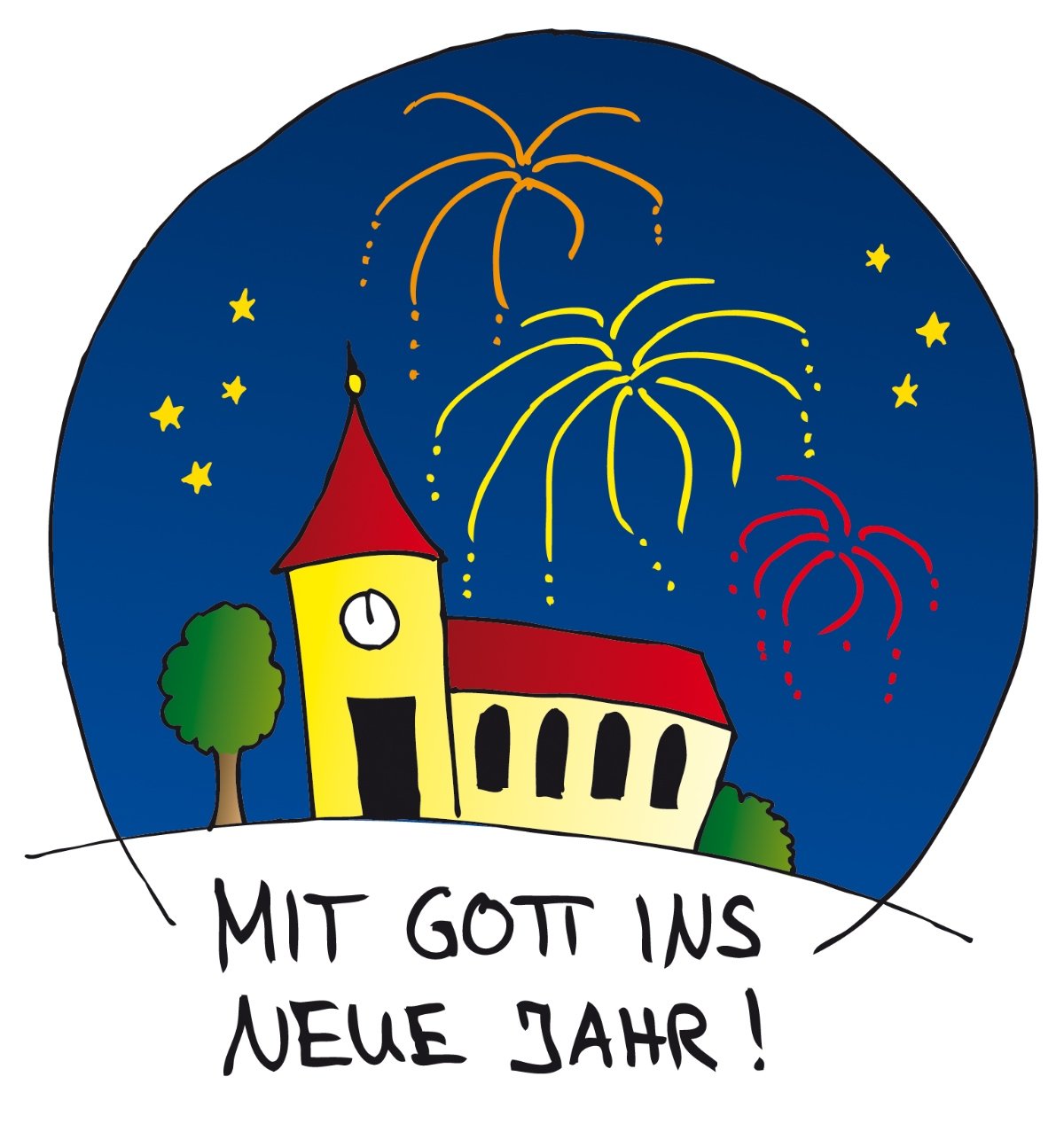 Mit Gott ins neue Jahr (c) pfarrbriefservice.de