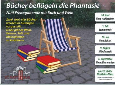 Bücher beflügeln die Phantasie (c) KG St. Matthäus Garath Bücher beflügeln die Phantasie
