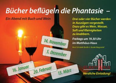 Bücher beflügeln_Winter 2025_26 (c) KG St. Matthäus Düsseldorf-Garath Bücher beflügeln_Winter 2025_26