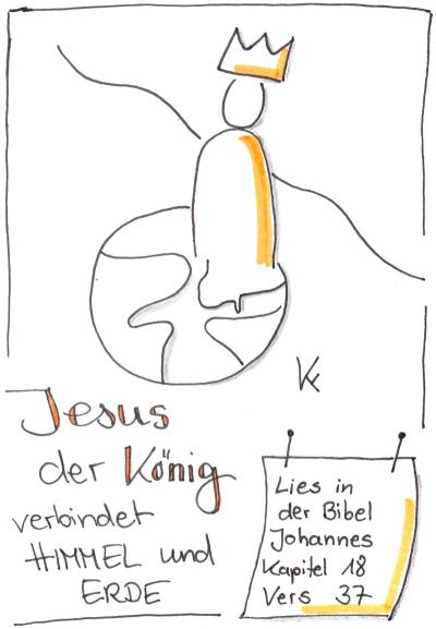 Christkönig zugeschnitten