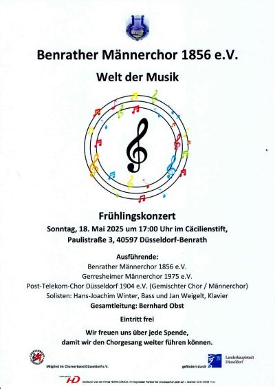 Frühlingskonzert_18.05.2025_BMC (c) Berather Männerchor 1856 e.V. Frühlingskonzert_18.05.2025_BMC