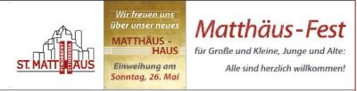 Matthäus-Fest (c) Kirchengemeinde St. Matthäus Düsseldorf-Garath Matthäus-Fest