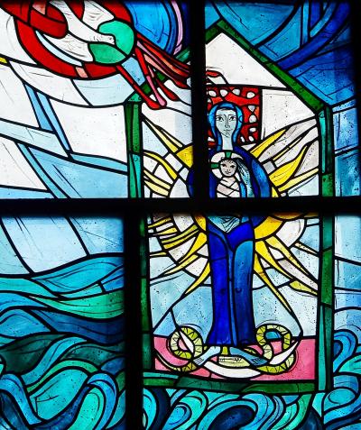 Muttergottes und Heiliger Geist