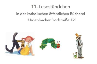 Lesestündchen November 2024 (c) Team KÖB Lesestündchen November 2024
