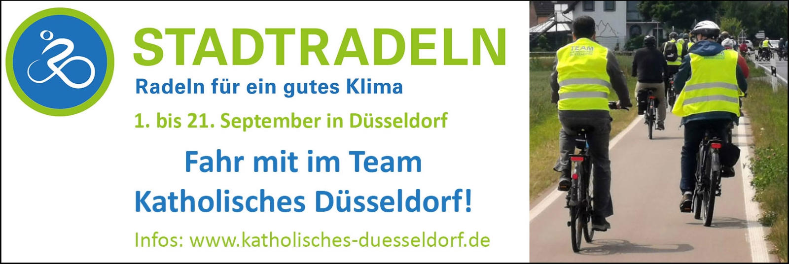 Stadtradeln 2025 Banner (c) Katholisches Düsseldorf