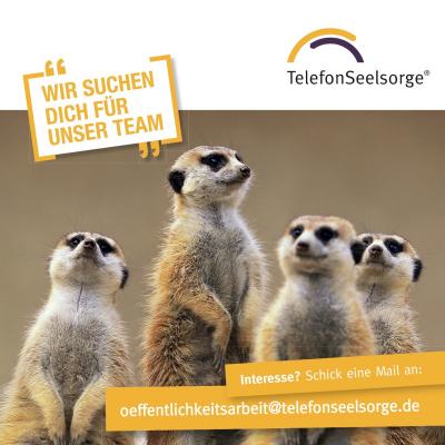 TelefonSeelsorge Erdmännchen (c) pfarrbriefservice.de TelefonSeelsorge Erdmännchen