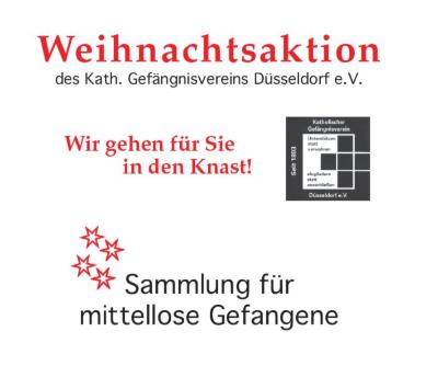 Weihnachtsaktion Gefängnisverein 2024 (c) Gefängnisverein Düsseldorf Weihnachtsaktion Gefängnisverein 2024