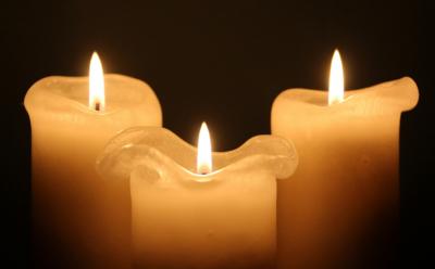 Drei Kerzen