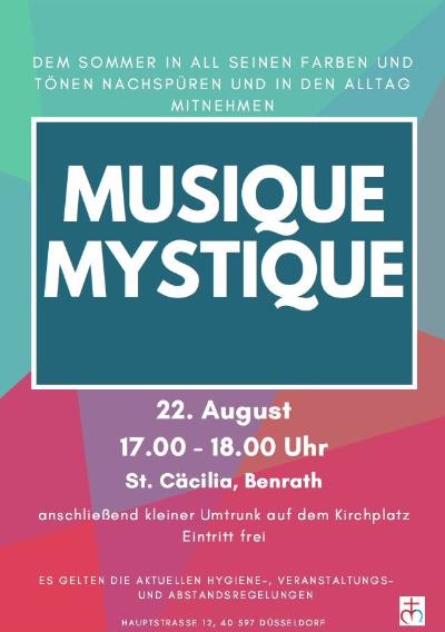 musique mustique Plakat