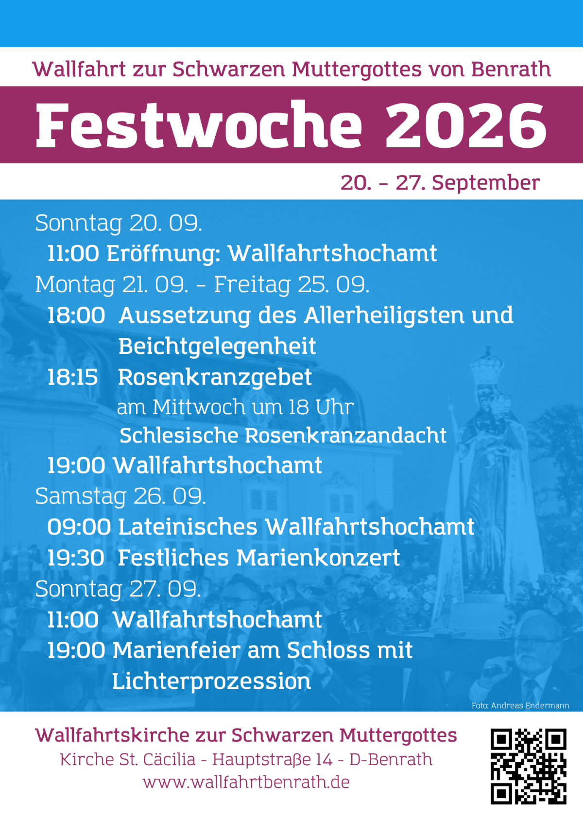 Festwoche 2026 (c) Pastorale Einheit Düsseldorfer Süden