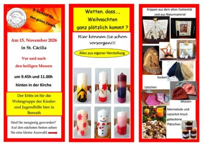 Flyer für den 25. Oktober 2026