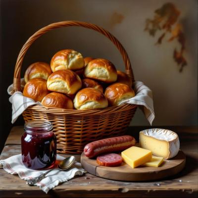 Frühstück (c) KI-generiert (Frauen von Herz Jesu) Frühstück