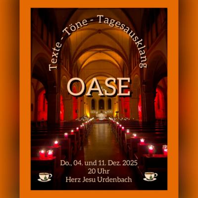 Oasen im Advent 2025 (c) Vorbereitungsteam Oasen Oasen im Advent 2025